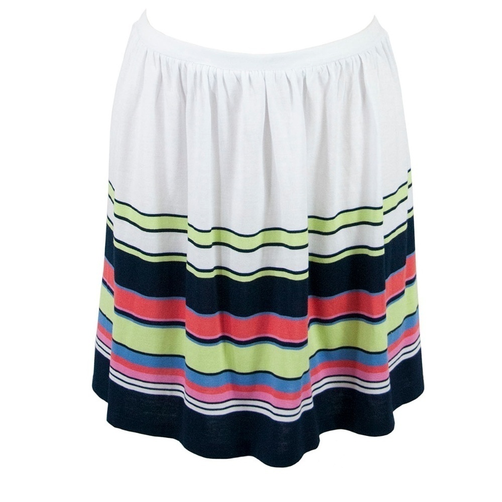 Black Label Multicolor Stripe A Line Knit Size L